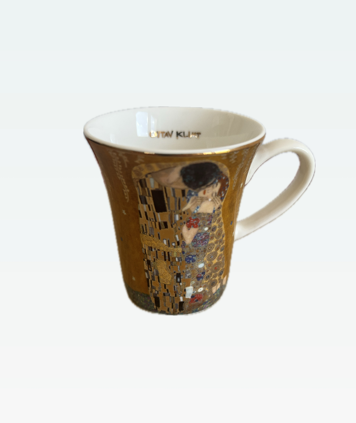 Kubek Gustav Klimt Pocałunek
